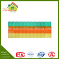 New product promotion Impact resistance corrugated polycarbonate sheet